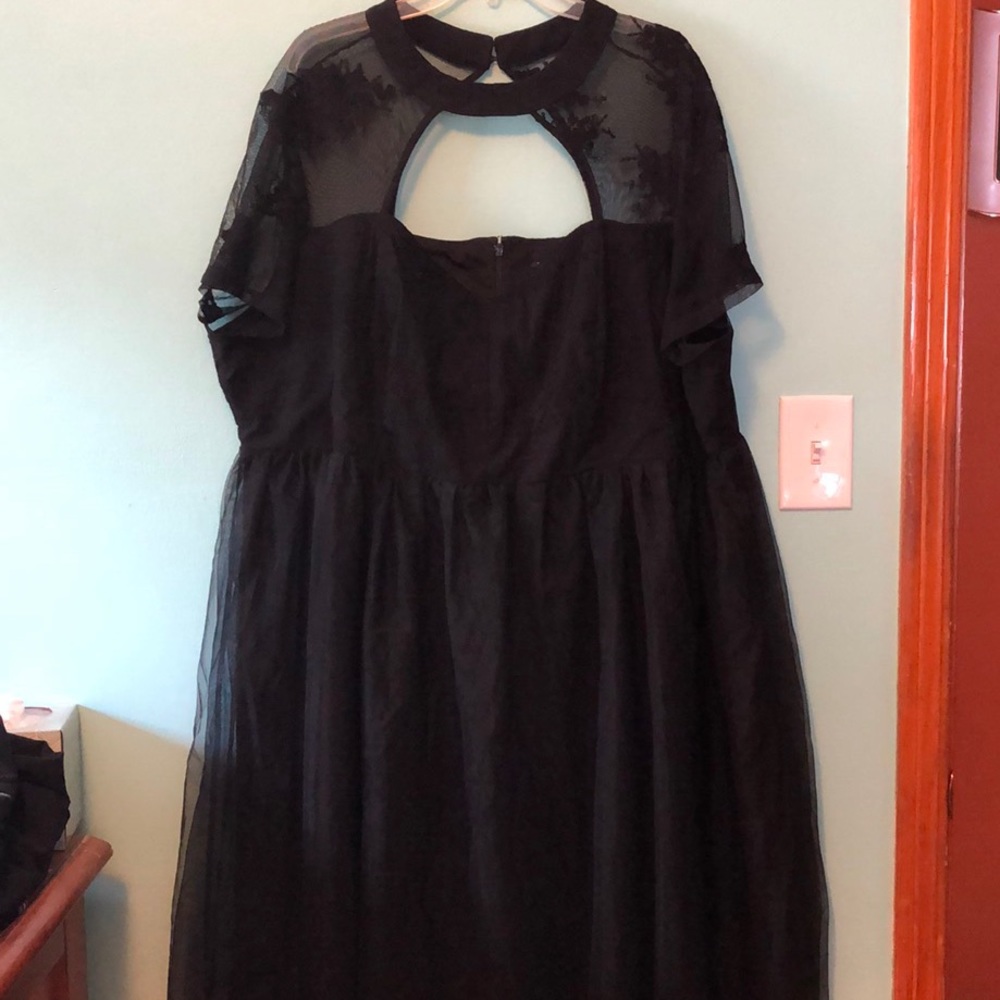 Torrid Black Special Occassion Dress